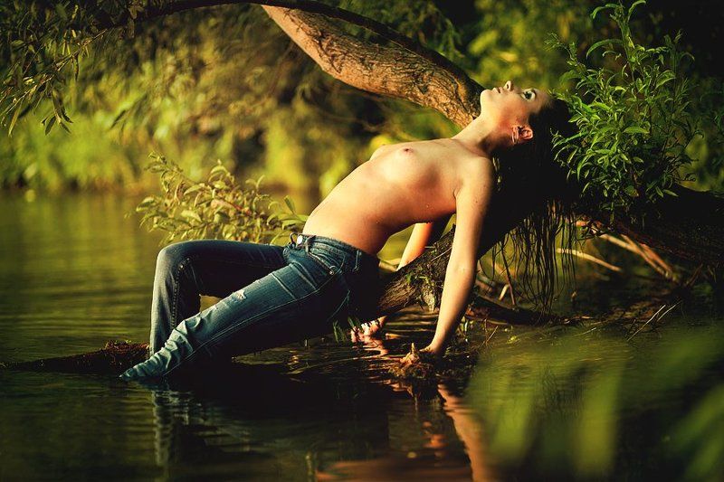 наслаждение, лето, вода, река наслаждение фото превью