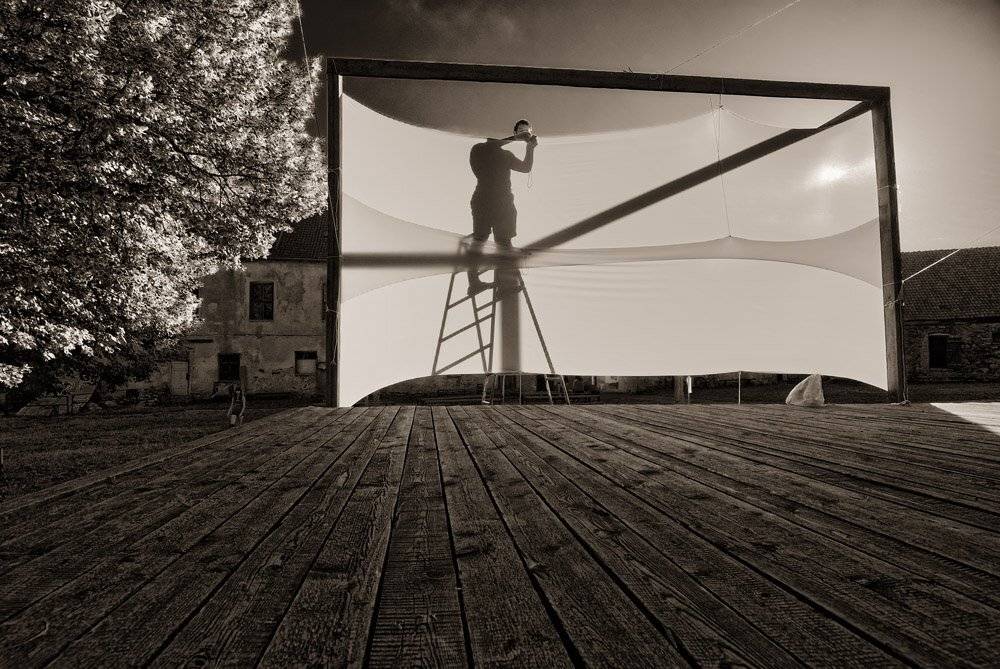 сцена, экран, свет, тень, Александр Титаренко