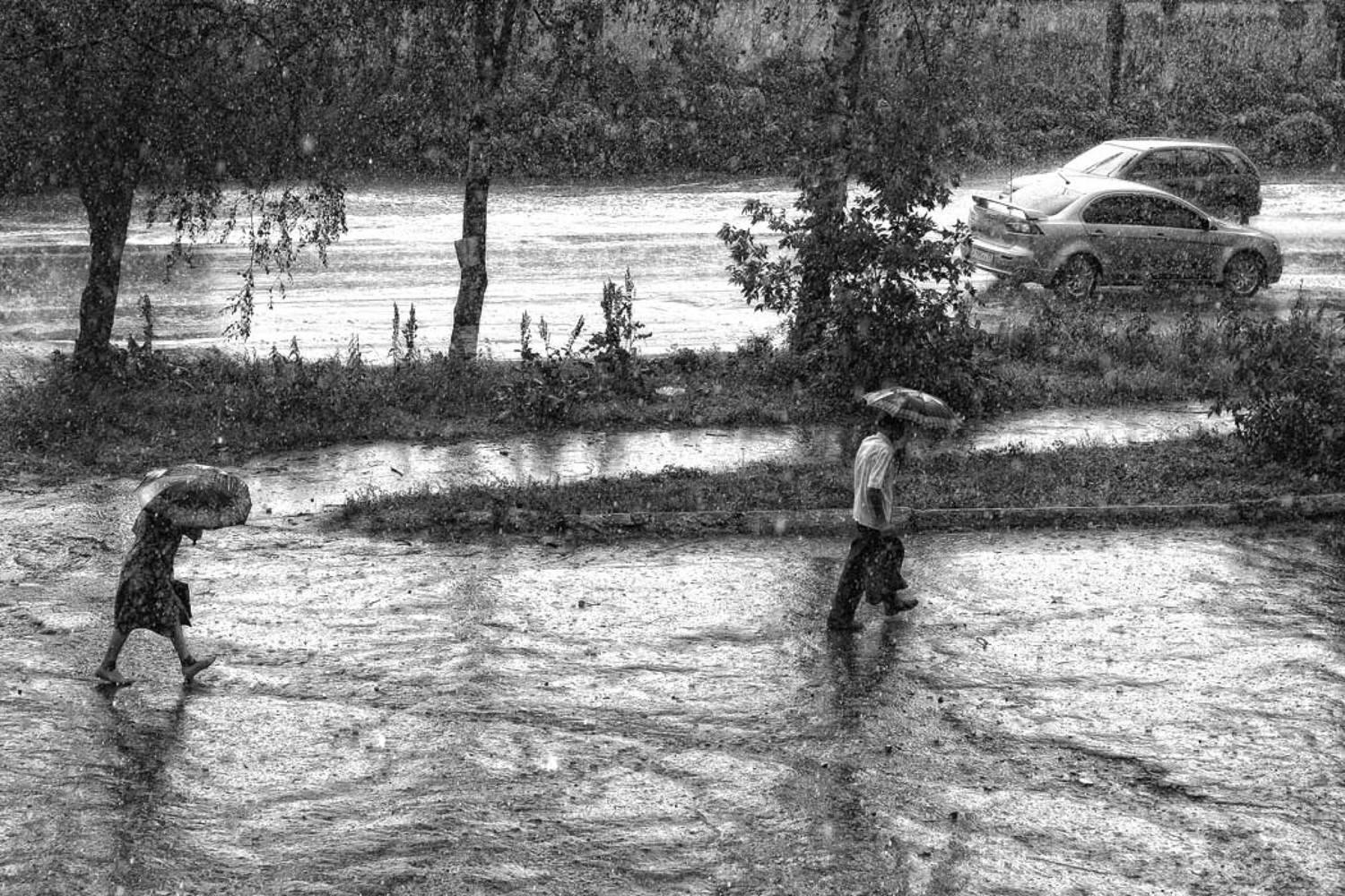 дождь, гроза, прошлое лето