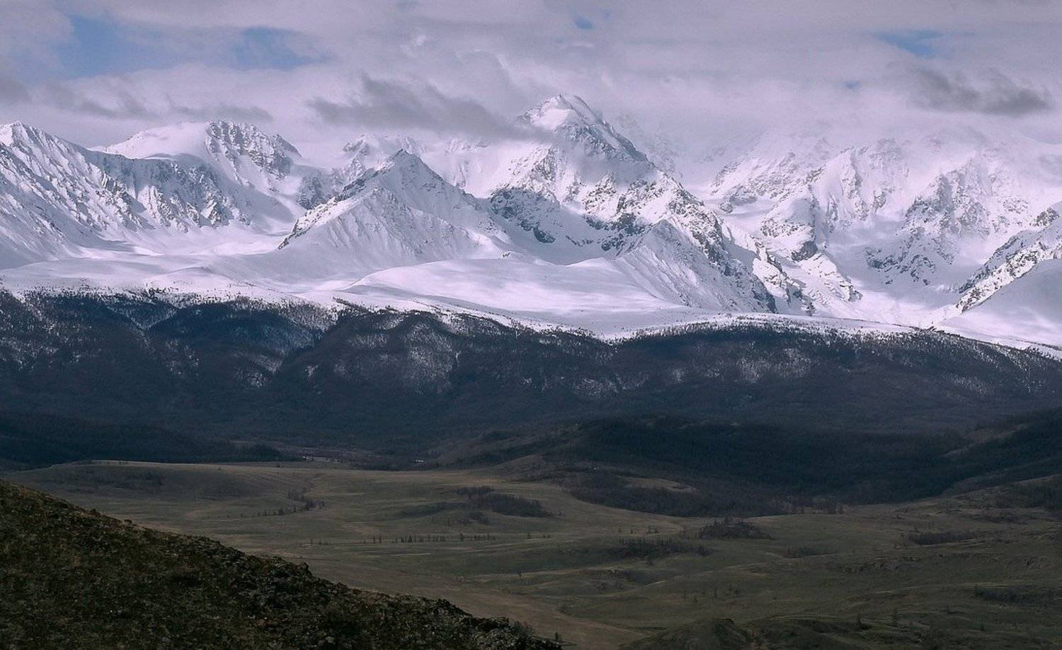 горный алтай ,северо-чуйский хребет,горы,весна.олег кулаков, Олег Кулаков
