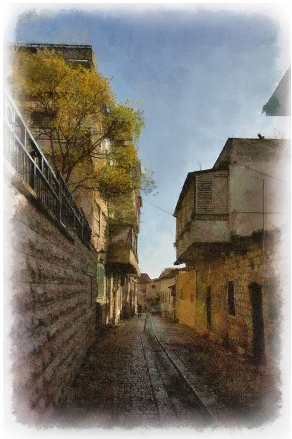 израиль, цфат, улочка, Nateletro