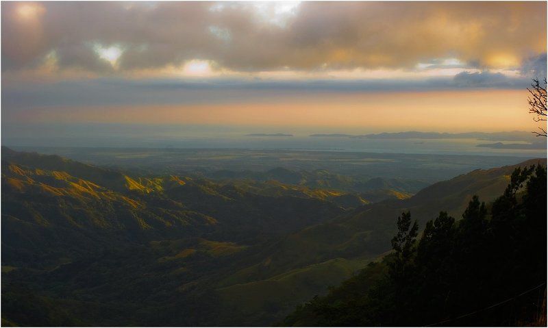 Изумрудный закат фото превью