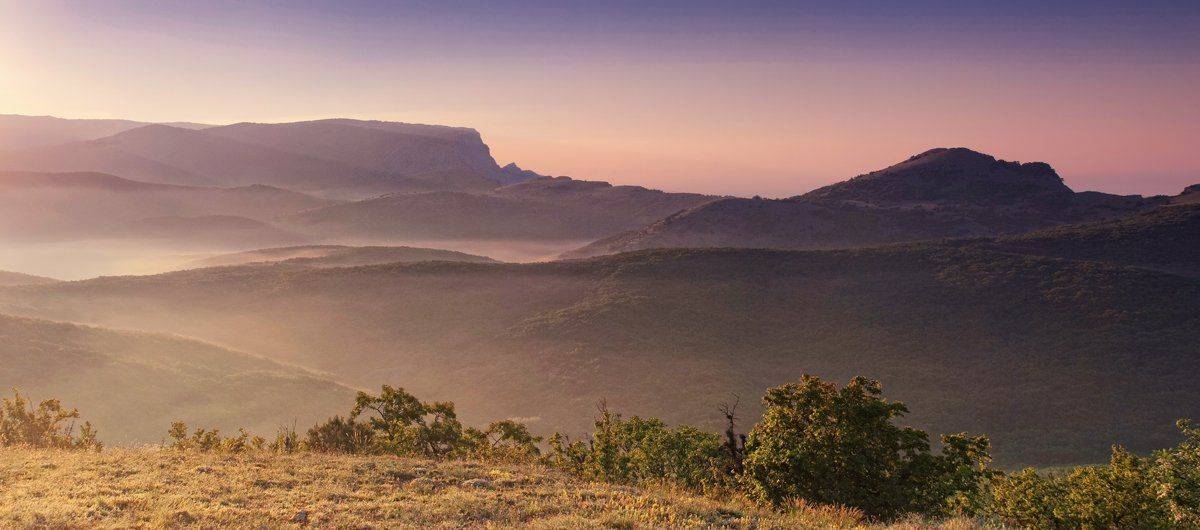 утро,горы, Павел Хлыпенко