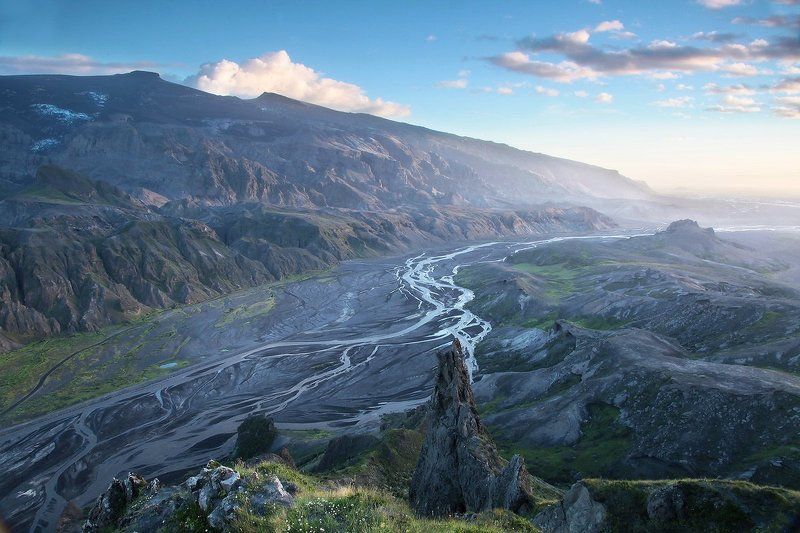 ТИХОНЬКО КУРИТСЯ EYJAFJALLAJOKULL... фото превью