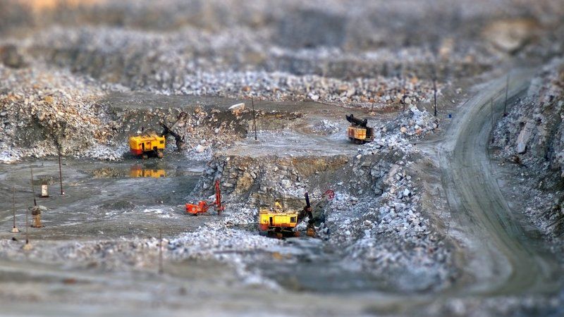 карьер Игрушечный карьер фото превью