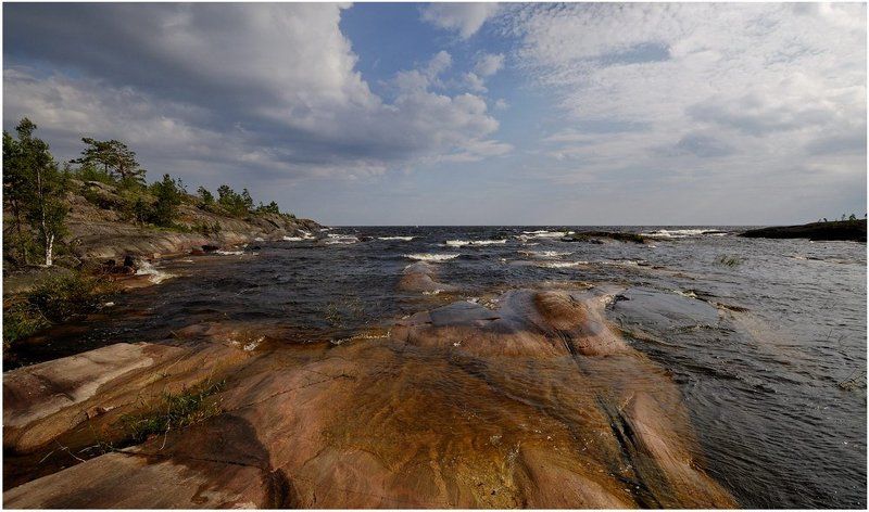 ладожское, озеро Ладога-море фото превью