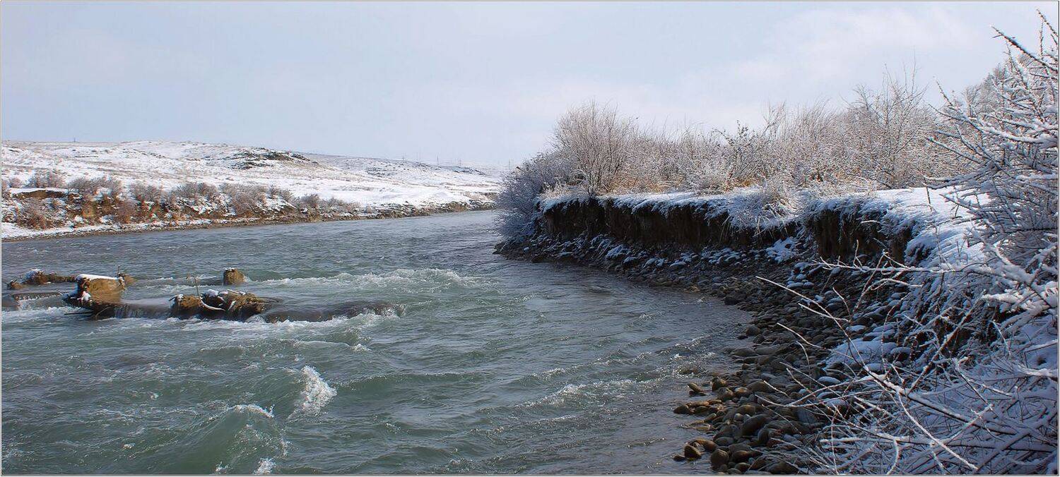 пейзаж, природа, зима, Геннадий Меремьянин