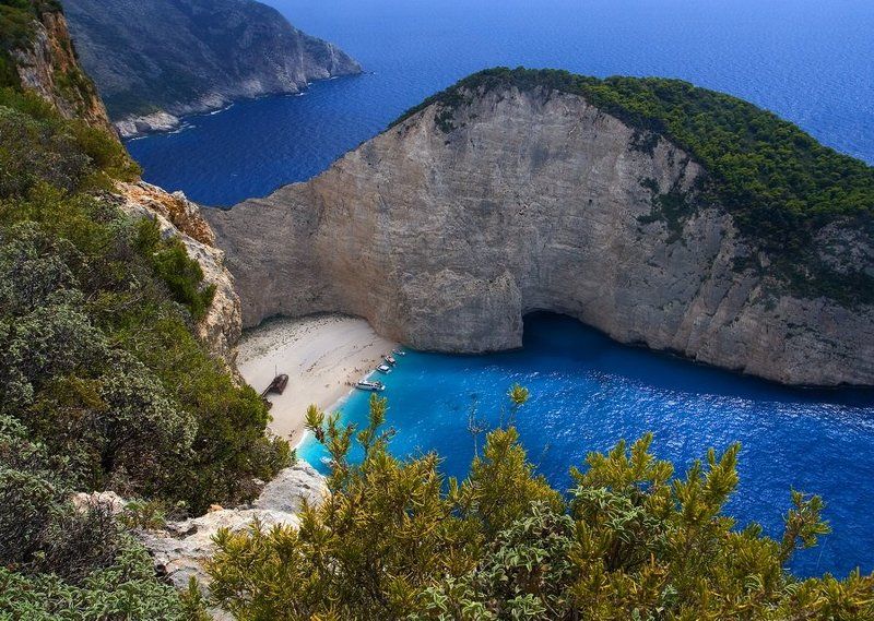 греция, закинф, navagio, shipwreck Navagio фото превью