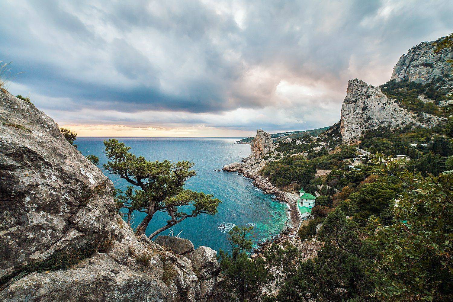 пейзаж, landscape, путешествие, россия, крым, природа, море, горы, скалы, Анастасия Колесникова