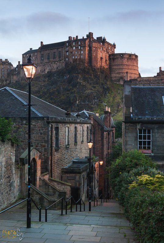 фототур, шотландия, рассвет, эдинбург The vennel фото превью