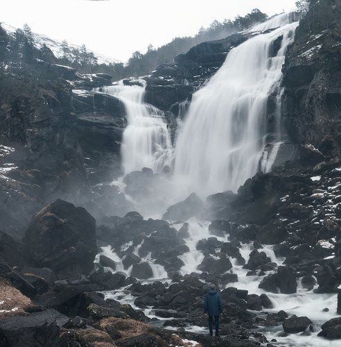 Водопад Nyastolfossen