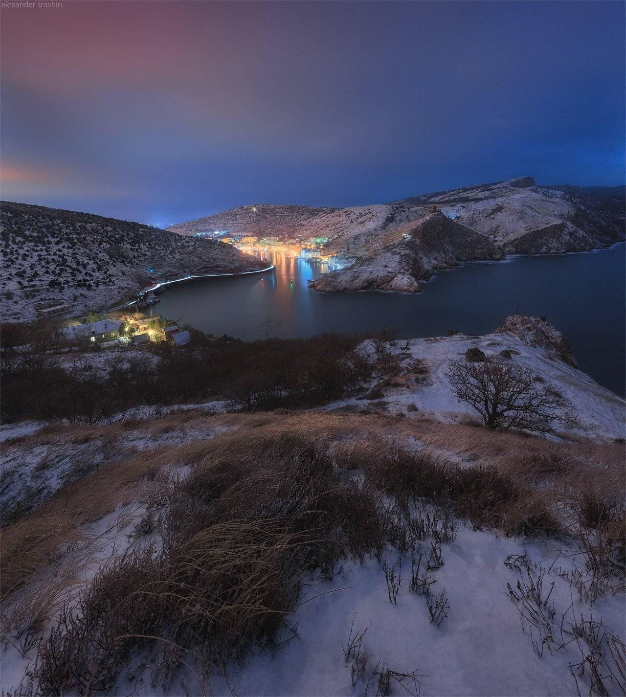 крым, зима, балаклава, пейзаж, Александр Трашин