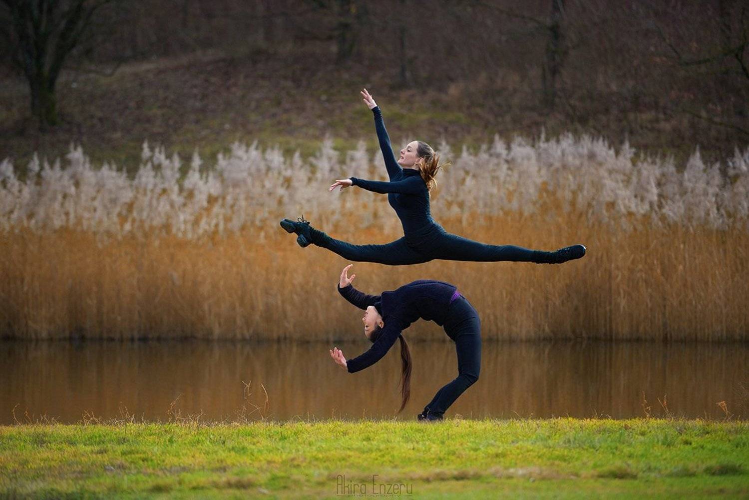 landscape, ballet, ballerina, dance, dancing,, Enzeru Akira