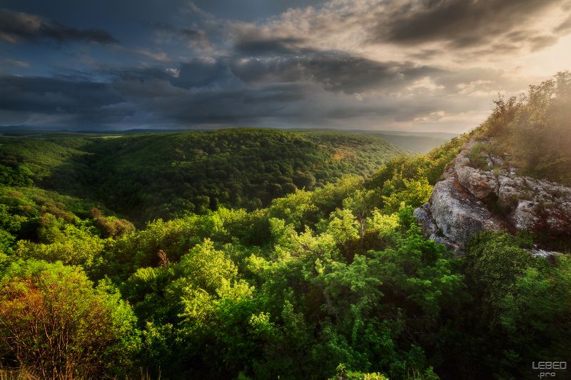 Вечерний свет весеннего Караби фото превью
