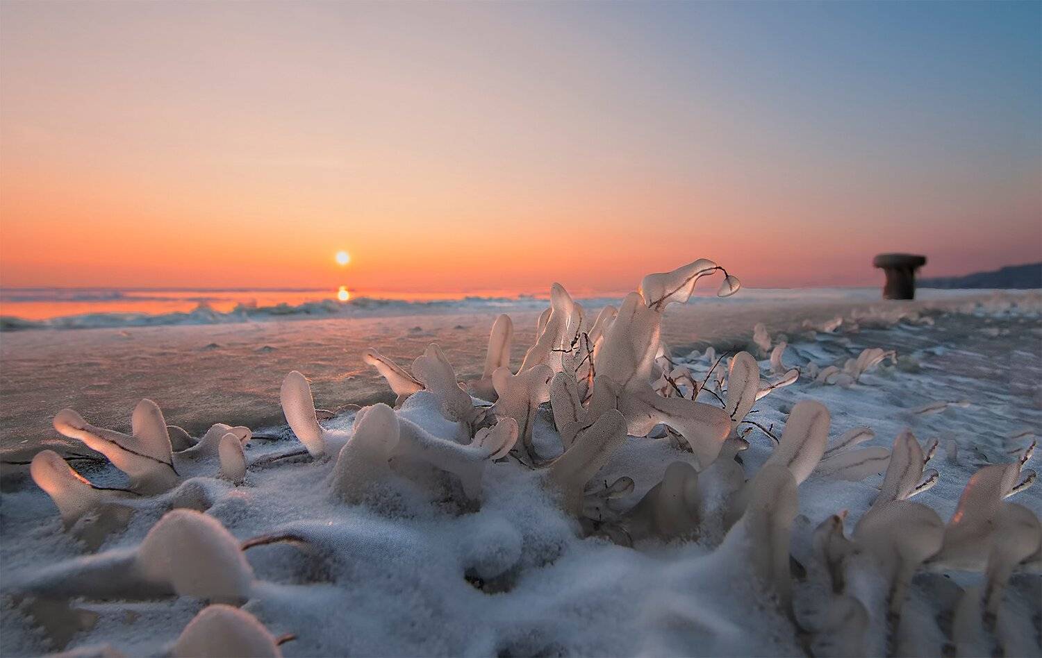 sunrise,ice, Daiva Cirtautė