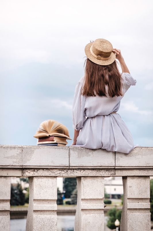 портрет девушка лето portrait art girl summer wind Summer wind) фото превью