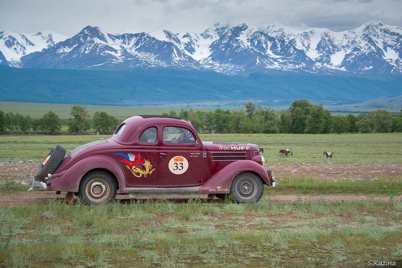 Retro-rally, Paris-Peking 2016, Republic Altai,  Paris-Peking, Altai, Retro-rally 2016, ретро-ралли 2016, париж-пекин, машины, авто, автомобили, Алтай, Горный Алтай, горы Retro-rally Paris-Peking 2016, Republic of Altai фото превью