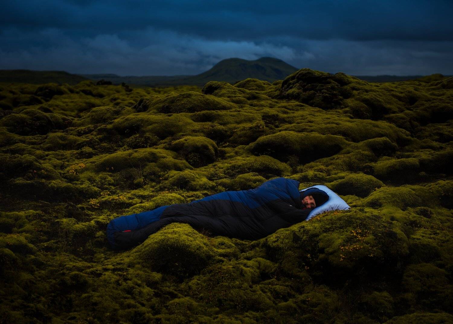sleeping, bag, iceland, Jarkko J&auml;rvinen