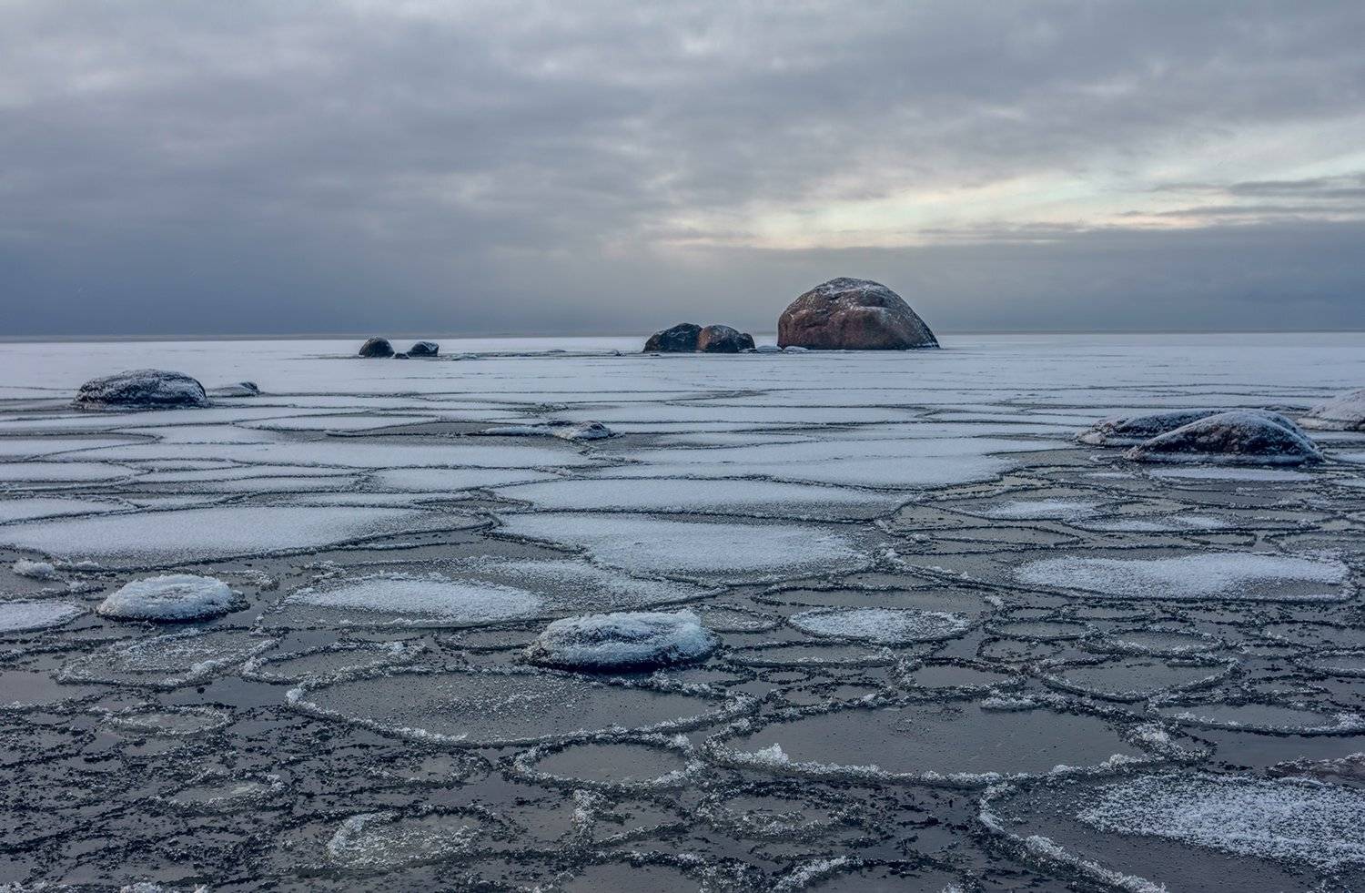 финский залив,желтая бухта,зима,лед, alexOmRam