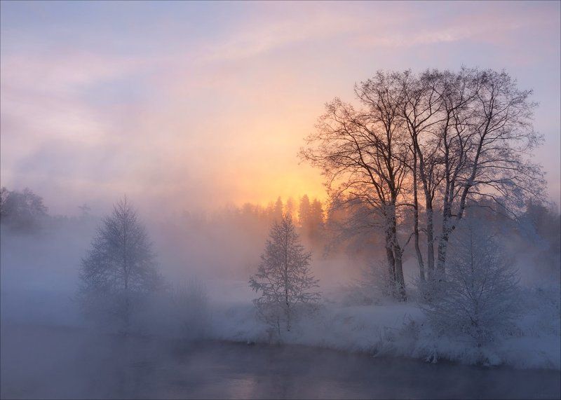 Рождественское утро (-28°C) фото превью