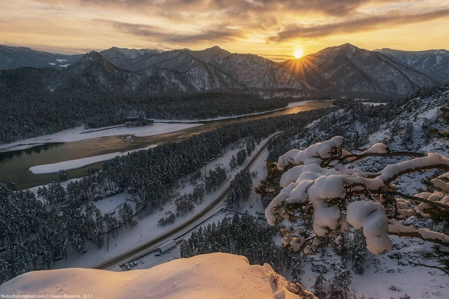алтай, altai, сибирь, siberia, pavel filatov, павел филатов, закат,  katun, катунь, sun, sunset, солнце, Павел Филатов