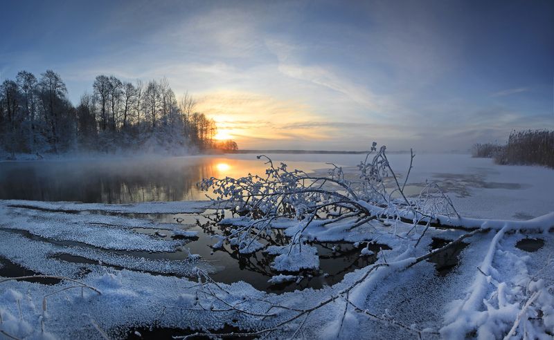 шатура святое озеро. Шатура зимой. фото превью