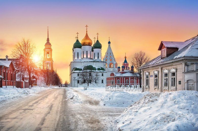 Вечерний свет Коломны фото превью