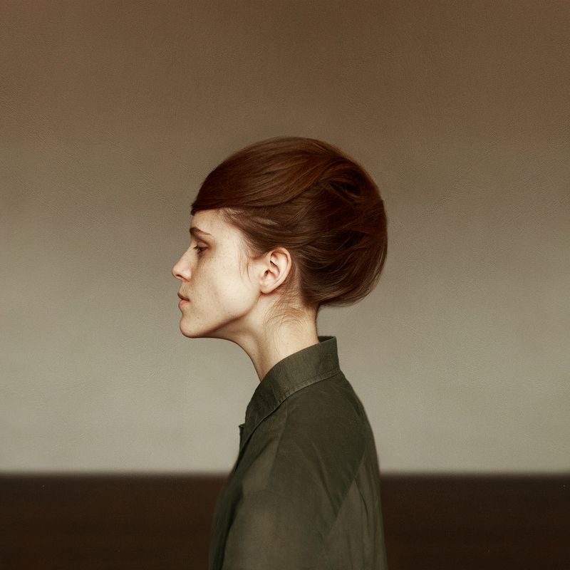 портрет, арт, девушка,  Молчание фото превью