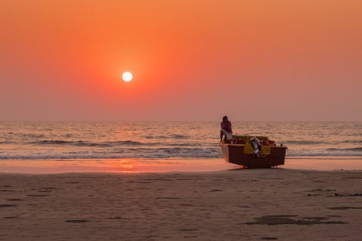 закат,солнце,море, Игорь Подобаев