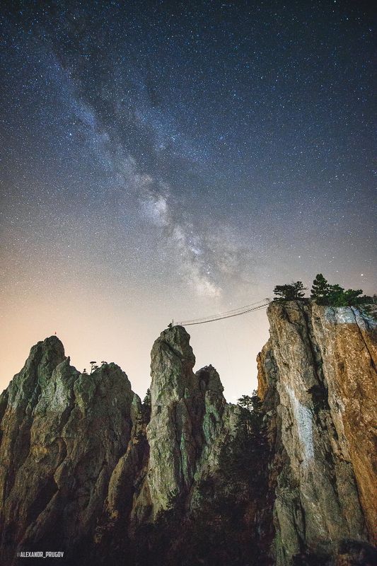 Млечный Путь над Ай-Петри фото превью
