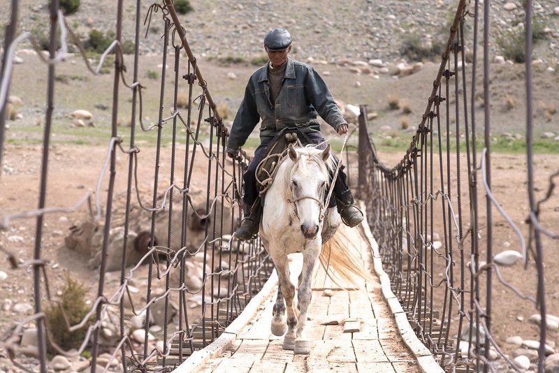 киргизия Киргизский ковбой фото превью