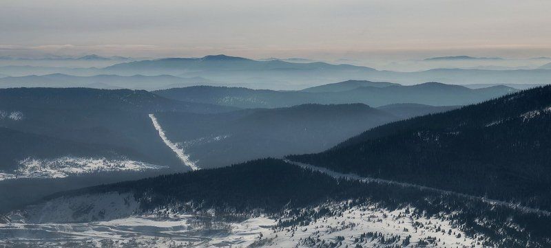 Голубые дали. фото превью