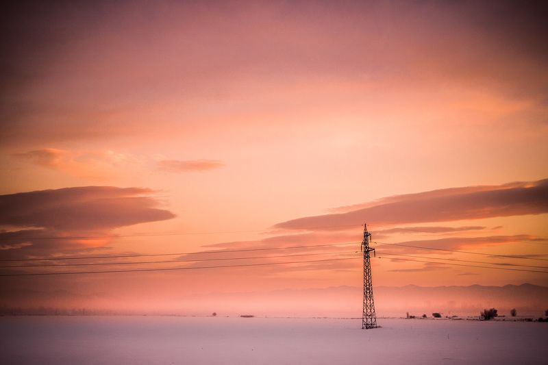 Freezing sunrise фото превью