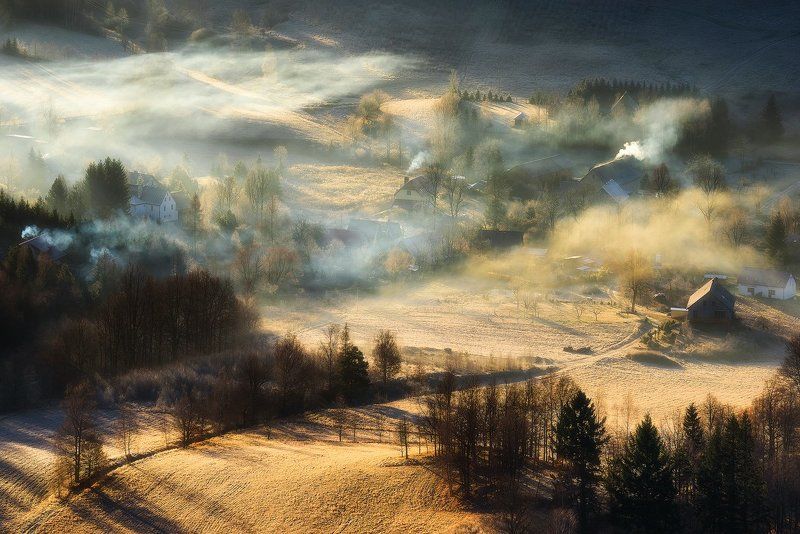 Poranek na wsi... фото превью