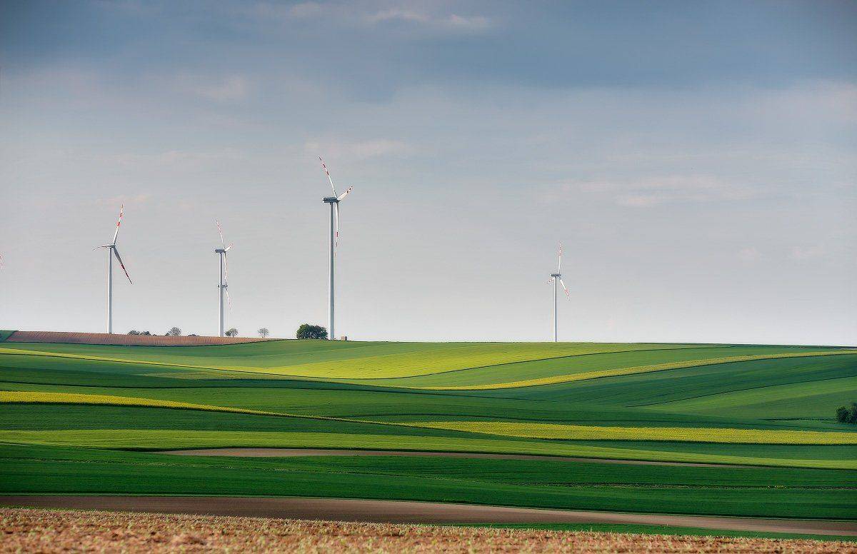 австрия, весна, вечер, поля, европа, май, ветряки, Вейзе Максим