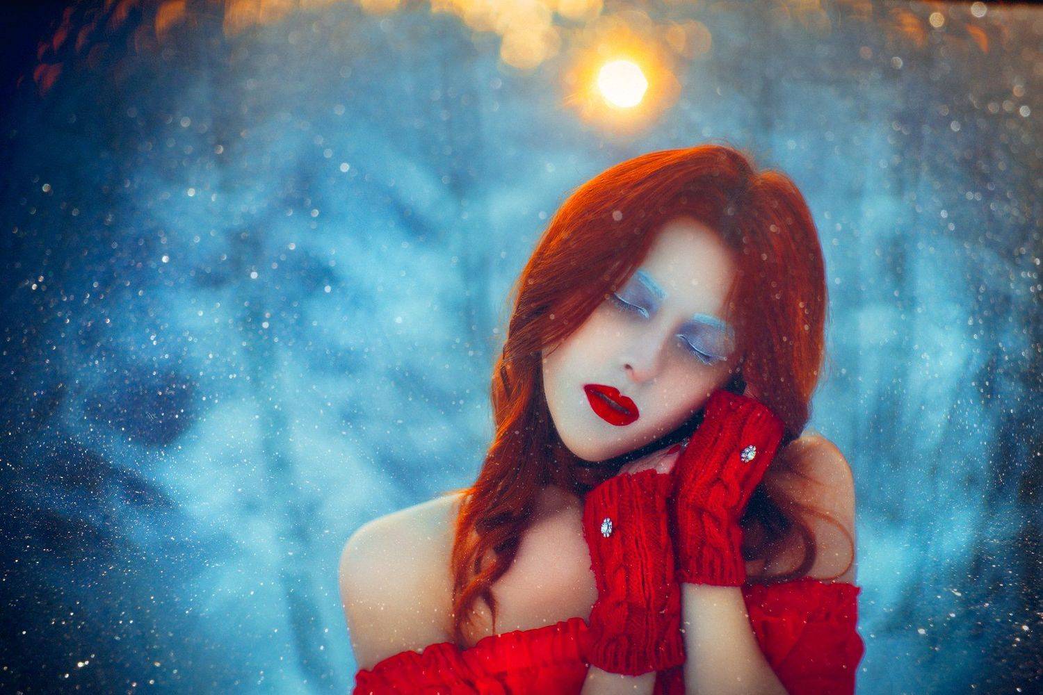 woman, winter, portrait, natural light, Руслан Болгов (Axe)