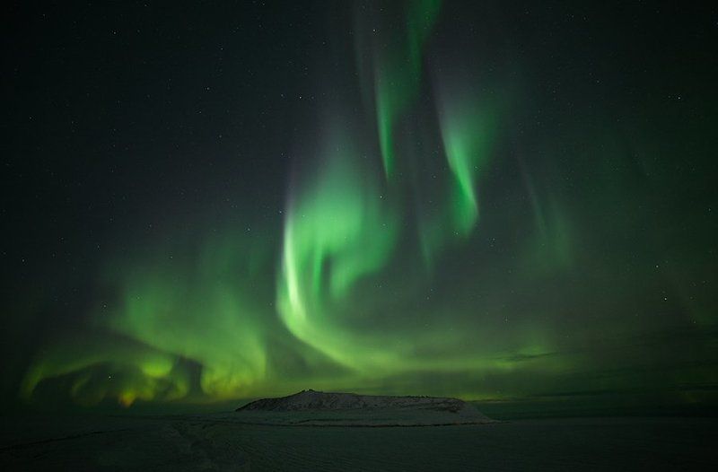 чукотка арктика север аврора северное сияние Аврора фото превью