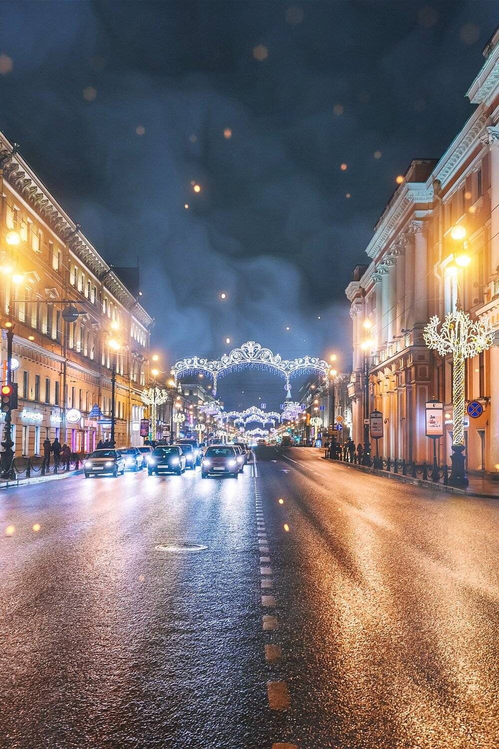 winter, russia, snow, спб, зима, снег, city, sky, небо, город, Андрей Михайлов