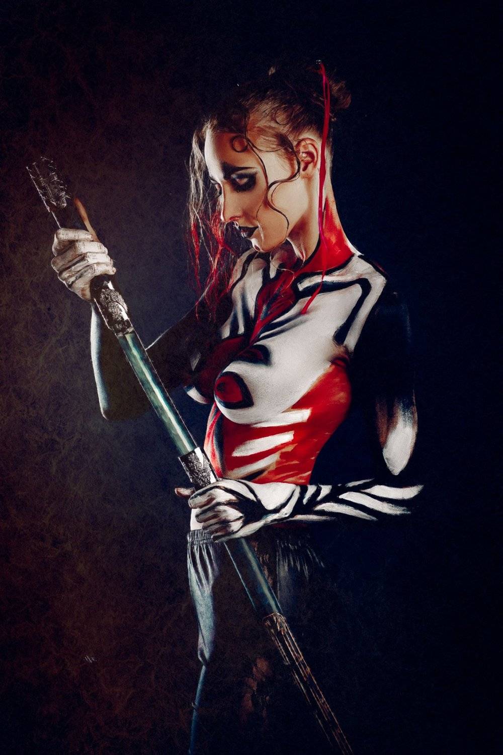 woman, portrait, bodyart, studio, Руслан Болгов (Axe)