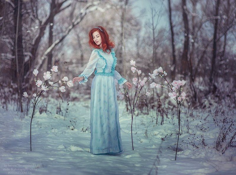 зима, сказка, зимняя сказка Winter Fairy фото превью
