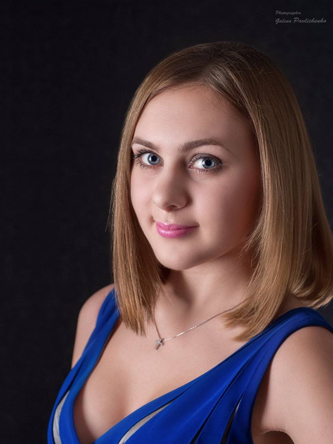 девушка , портрет, глаза , блондинка , голубые глаза , лицо , красота ,, Галя
