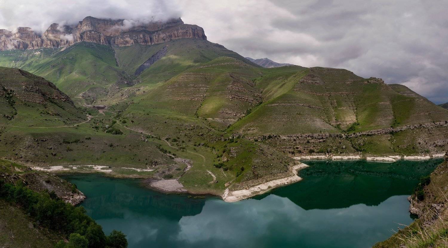 горы, озеро, Эстелла