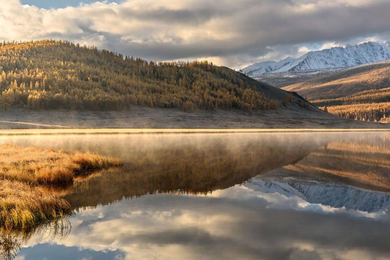 алтай, джангысколь, ештыкель, осень, рассвет, Iri_sha