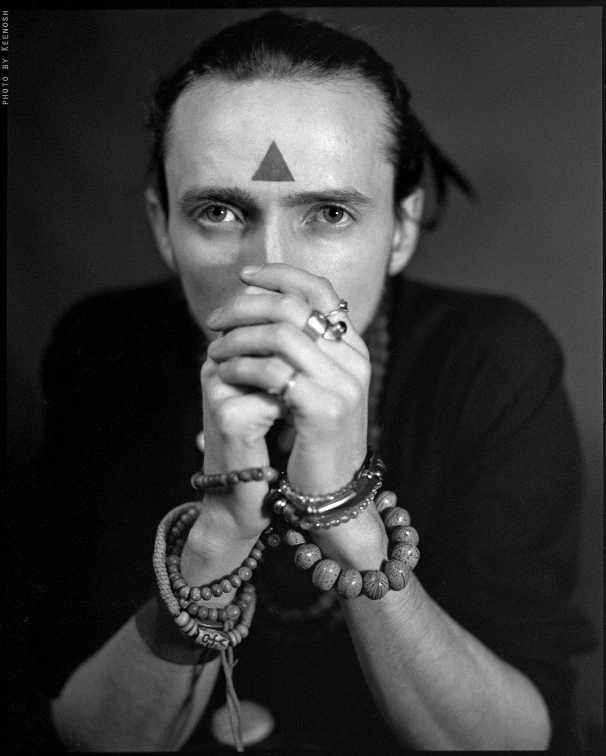 bw film 6x7 studio portrait , Keenosh