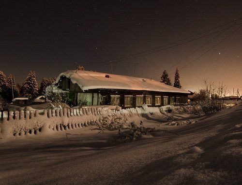 ночь в глубинке