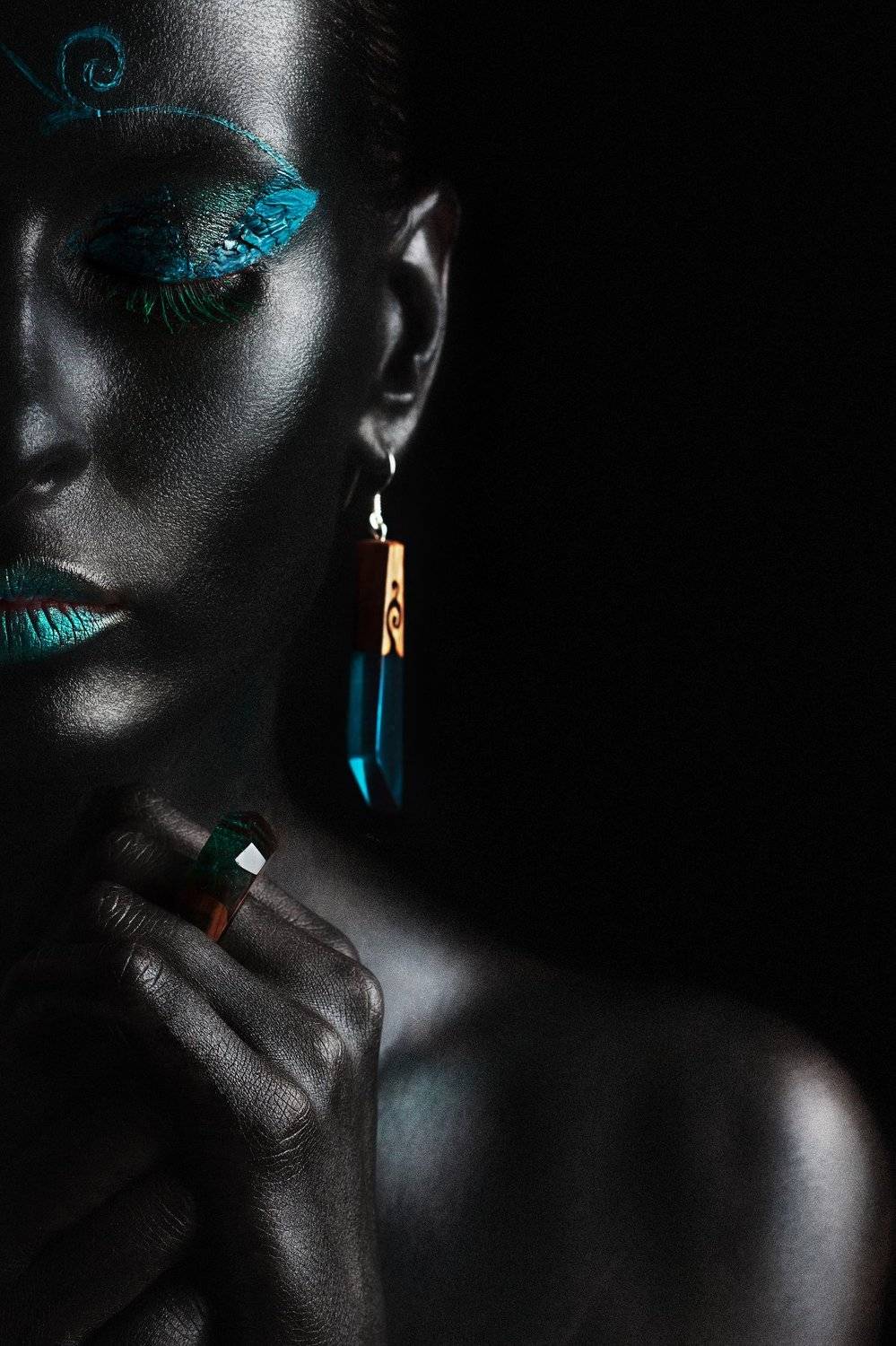 people, girl, portrait, art, body, soul, stones, texture, relief, eye, neck, paint, makeup, body art, forever, opinion, creative, Ковалёв Иван