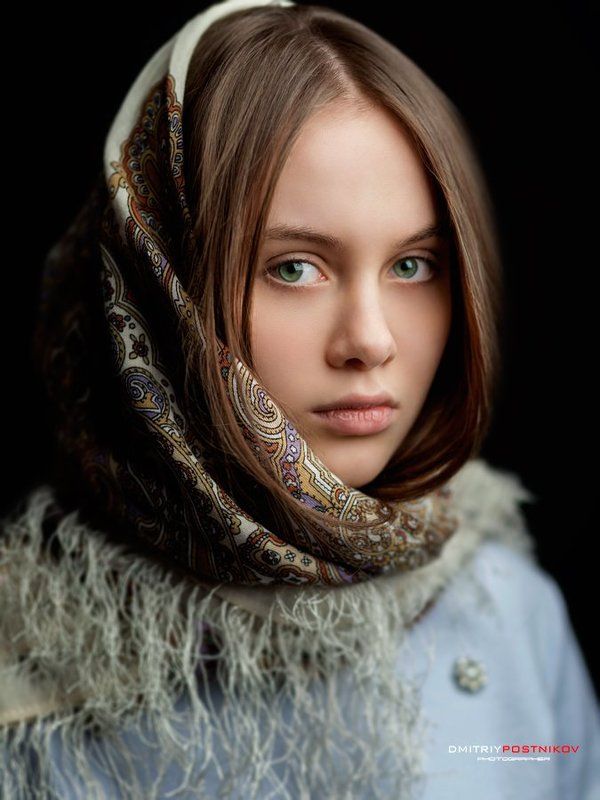 портрет,девушка,студия, Настенька. фото превью