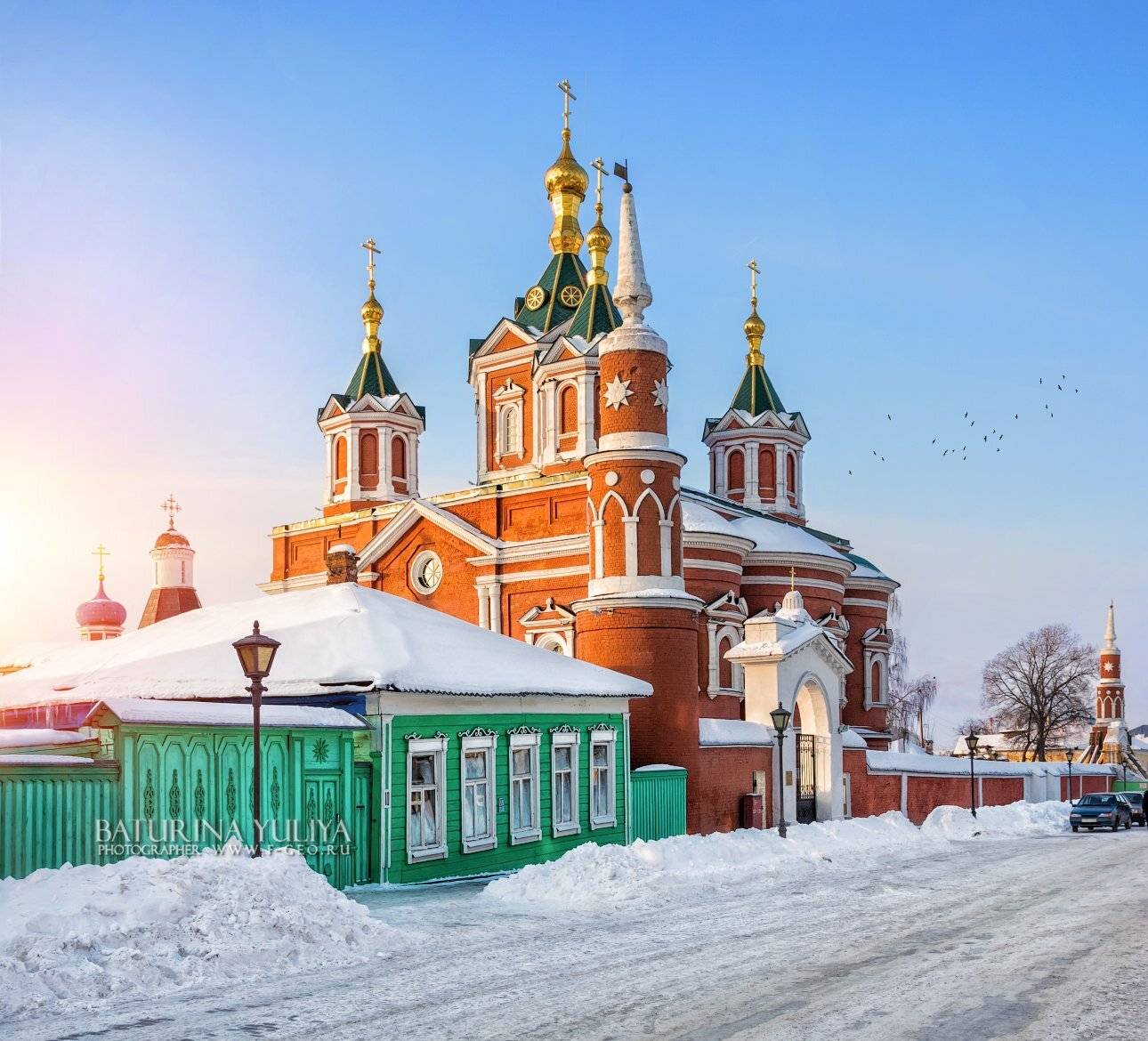 коломна, крестовоздвиженская церковь, зима, Юлия Батурина