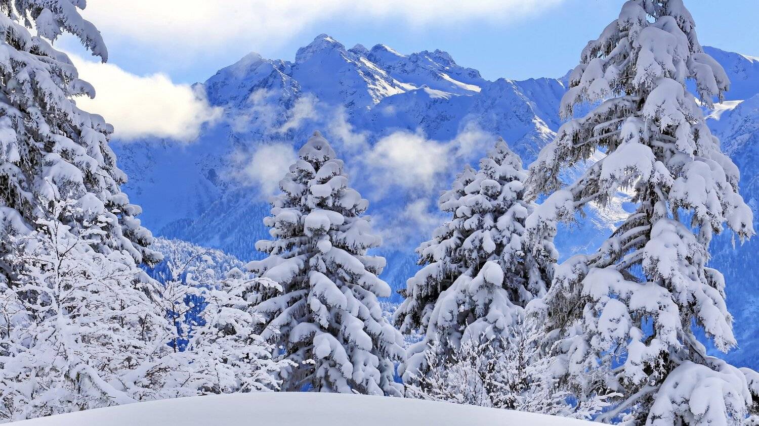 зима горы, Евгений Никишин