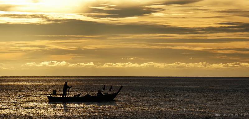 рыбаки. возвращение. Ko Lanta фото превью